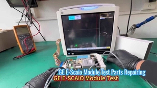 GE E-Scaio 患者モニター モジュールのテスト部品の修理