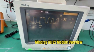 Mindray AG および O2 モジュール 115 023943 00 概要