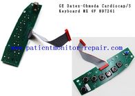 GEのDatexのための医療機器のKeypressのパネル- Ohmeda Cardiocap 5のモニターのキーボードの版ボタン板MX 4F 897241