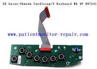 GEのDatexのための医療機器のKeypressのパネル- Ohmeda Cardiocap 5のモニターのキーボードの版ボタン板MX 4F 897241