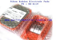 電極は新しく、元のブランドのNihon Kohden ND-611Vの電極の組にパッドを入れます