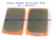 電極は新しく、元のブランドのNihon Kohden ND-611Vの電極の組にパッドを入れます