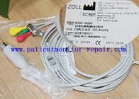 元の医療機器の付属品ZOLL ECGは3LD IEC SHAPS ECGのリード線REF 8000-0026をケーブルで通信します