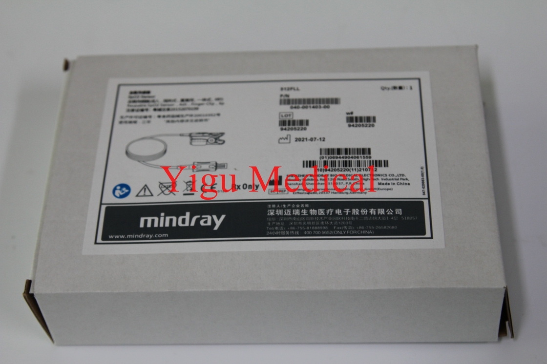 Mindrayの医療機器の付属品PM9000の血の酸素PN040-001403-00